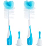 Munchkin Sponge Bottle Brush, Pack of 2, Blue